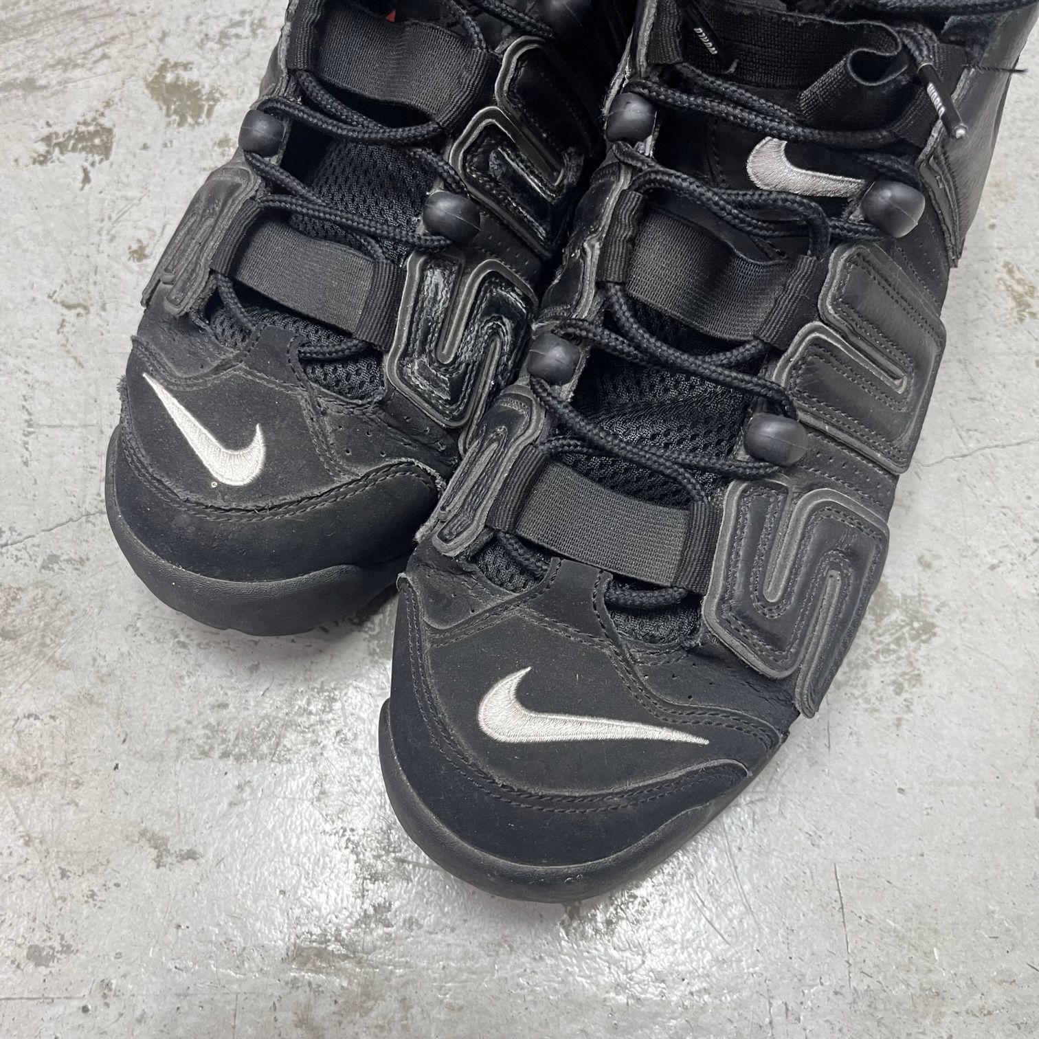 Supreme Nike Air More Uptempo black 902290-001 コラボ アップテンポ スニーカー ナイキ シュプリーム  27cm 70891A1 - メルカリ