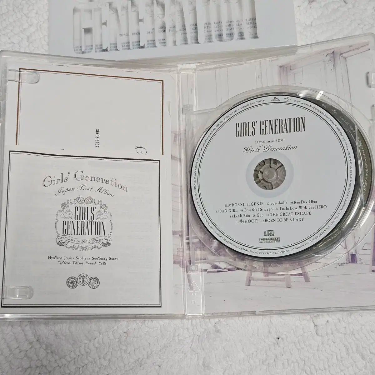 少女時代 - 少女時代　ティファニー　公式トレカ　Oh 少女時代 Oh 白枠 初回限定盤 トレカ フォトカード ティファニー