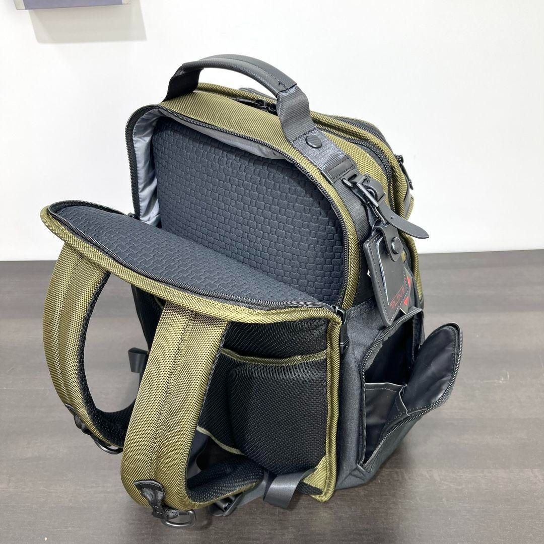 TUMI ALPHA3 バックパック リュック 2603580 アーミーグリーン - メルカリ