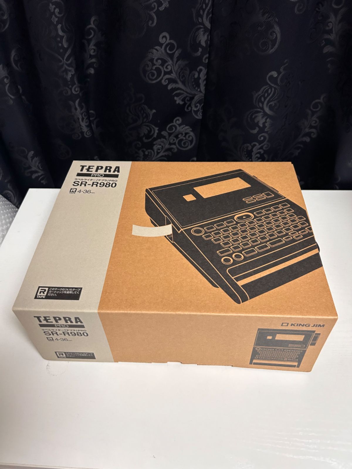 一度のみ使用 美品】キングジム テプラ PRO SR-R980 （本体＋ケース＋ 