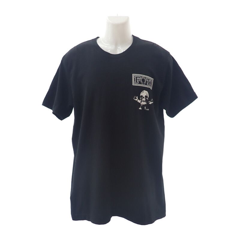 クロムハーツ ジョー・フォティ スカル ロゴ プリント 半袖 Tシャツ クロムハーツ CHROME HEARTS FOTI プリント Tシャツ Lサイズ