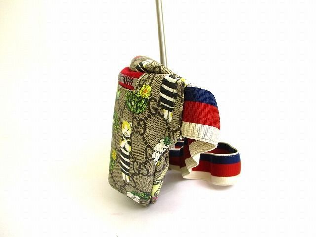 グッチ GUCCI GGスプリーム ヒグチユウコ ウエストバッグ ボディバッグ