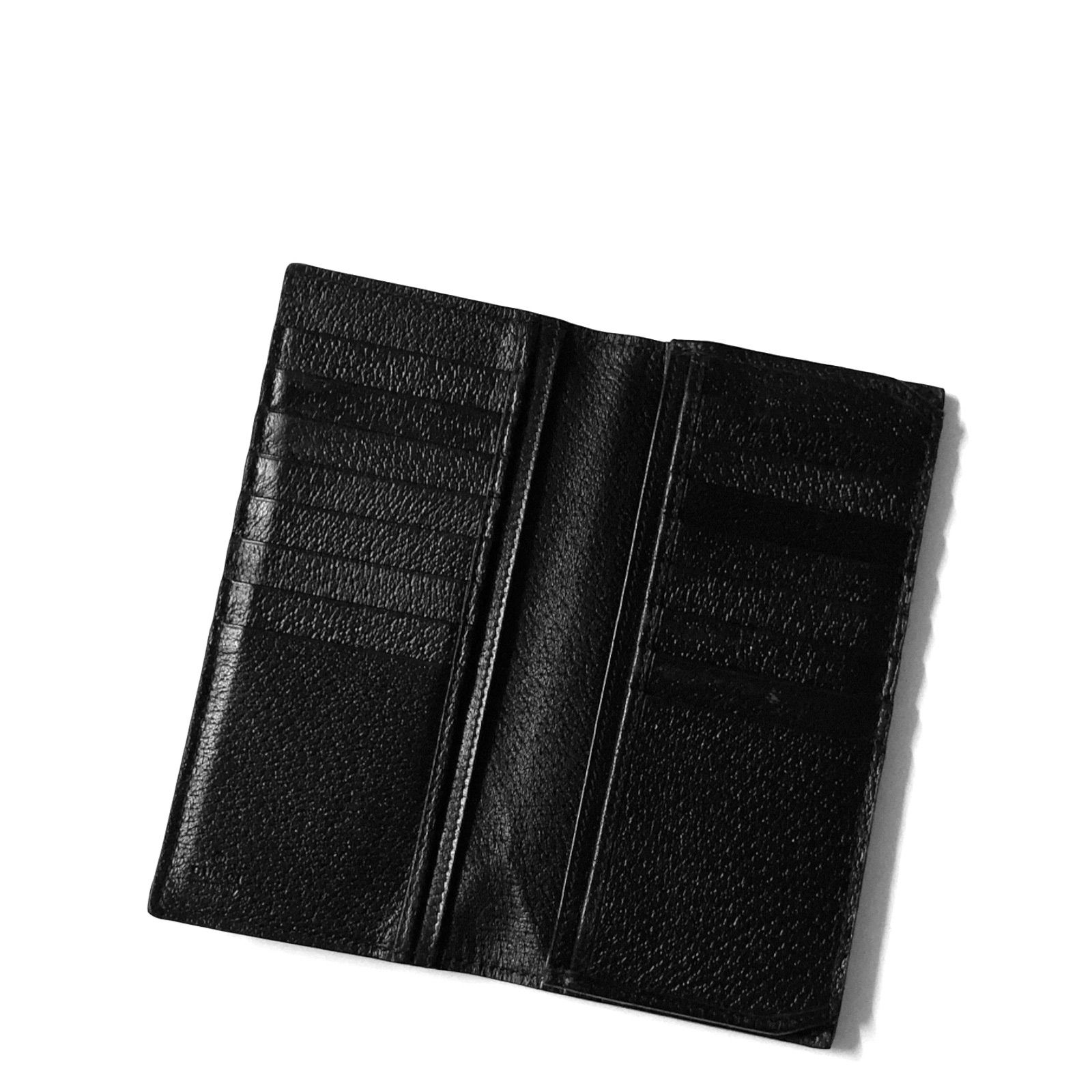 グッチ] 財布(長財布) 428740 DJ20T ブラック GG マーモント カーフ