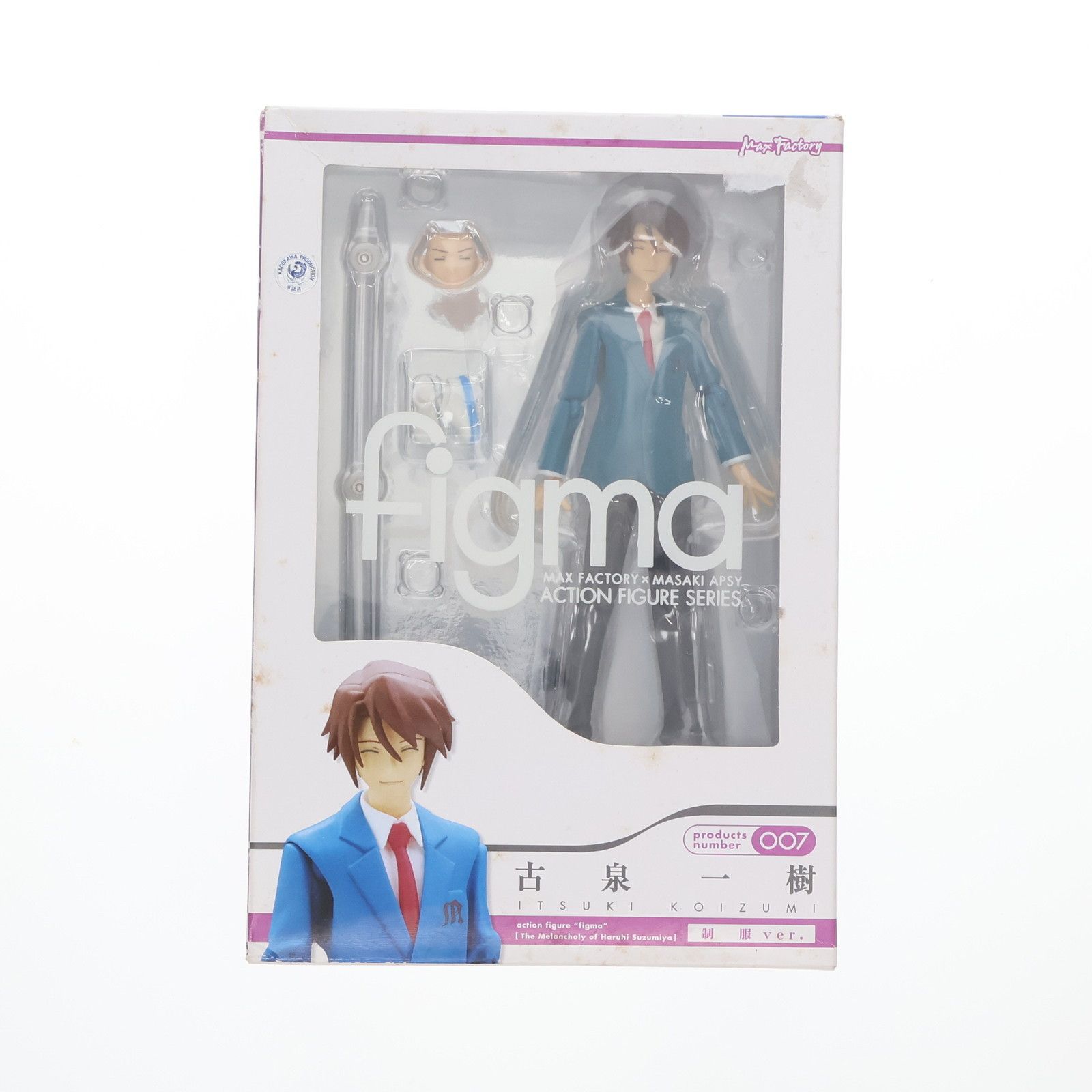 KOIZUMI - figma(フィグマ) 007 古泉一樹(こいずみいつき) 制服ver. 涼宮ハルヒの憂鬱 完成品 可動フィギュア マックスファクトリー figma(フィグマ) 007 古泉一樹(こいずみいつき) 制服ver. 涼宮