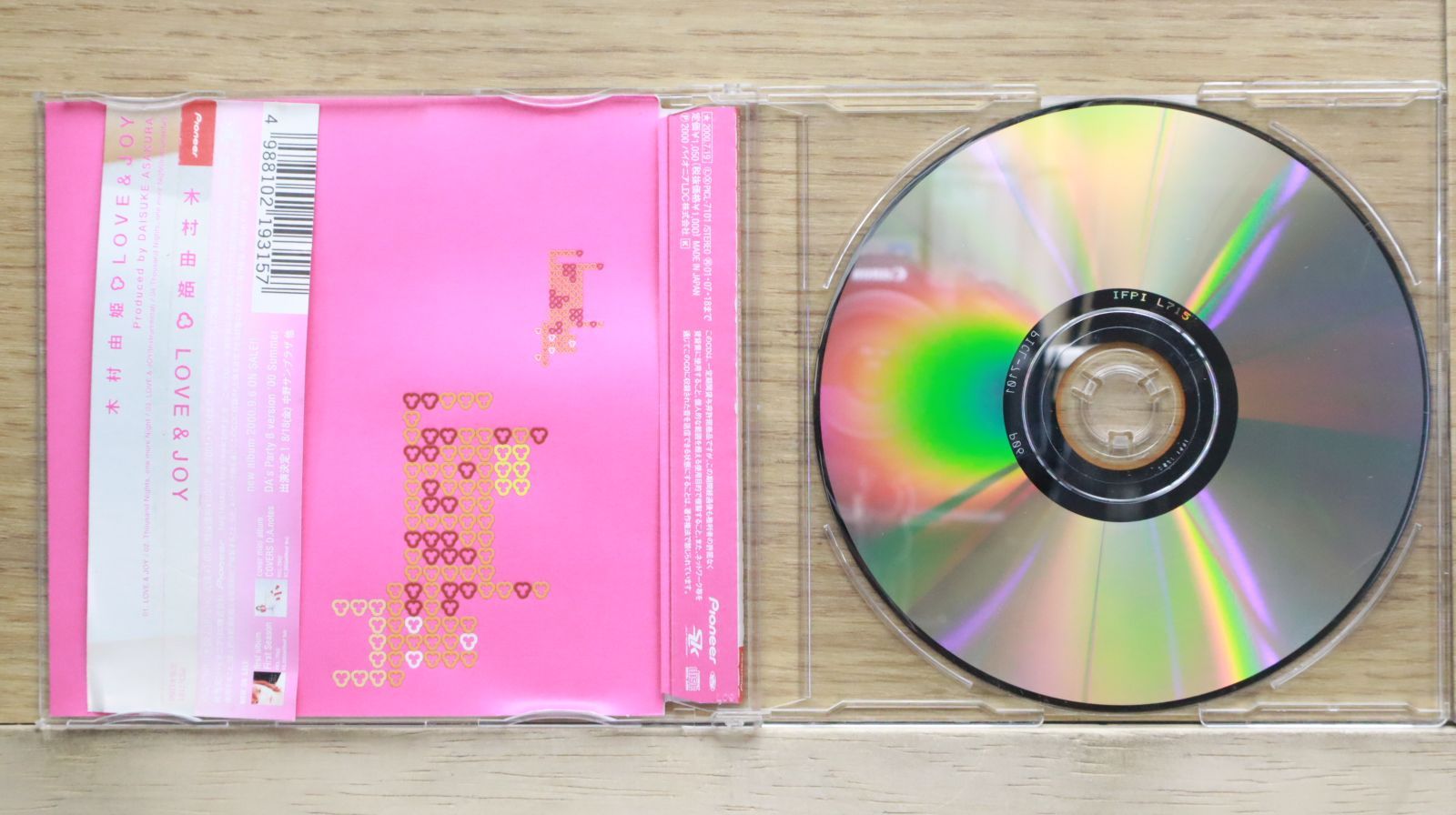 国内盤CD☆Yuki Kimura/yuki kimura□ LOVE&JOY 【PICL7101