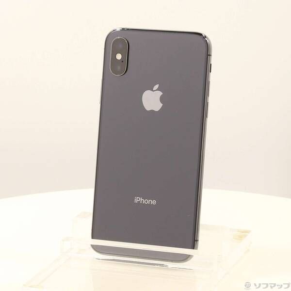 中古品〕 iPhoneXS 64GB スペースグレイ MTAW2J／A SIMフリー