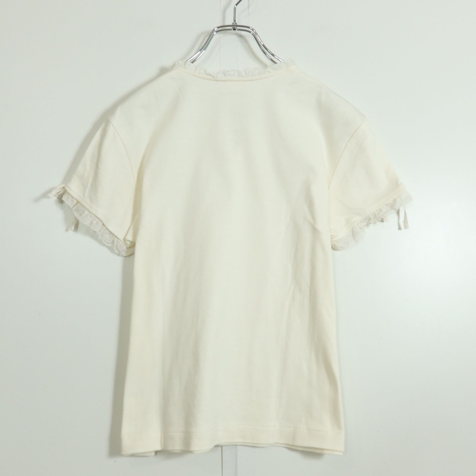 2025年 ピンクハウス フリルカットソー sizeL 大きいサイズ】ピンク