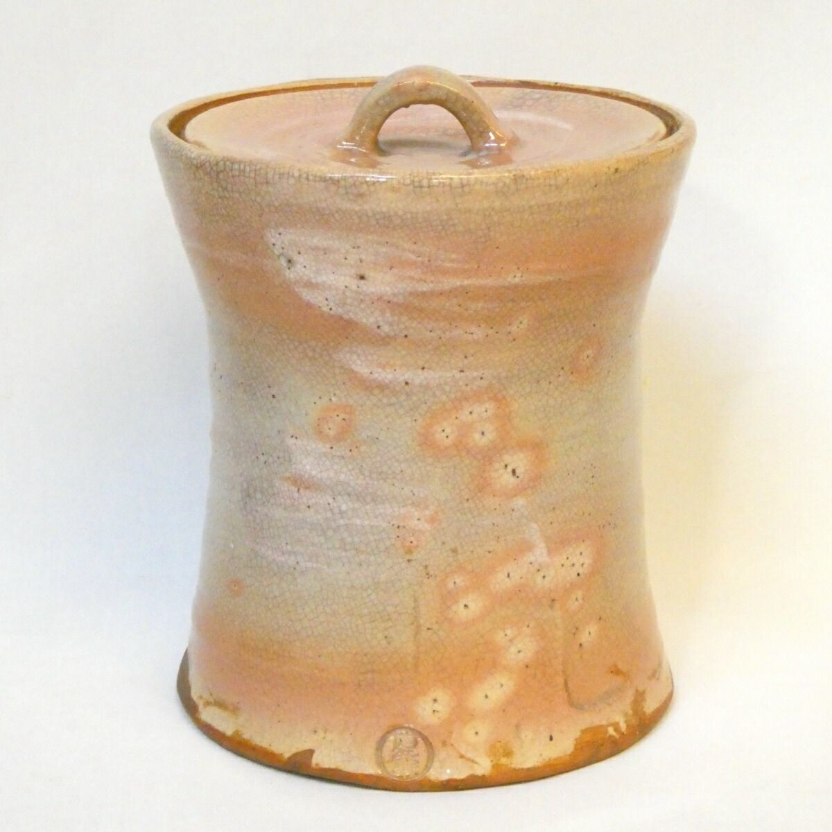 九月の特売品 十一代 田原陶兵衛 高麗陶兵衛 作 萩焼 水指 時代 古美術 茶道具