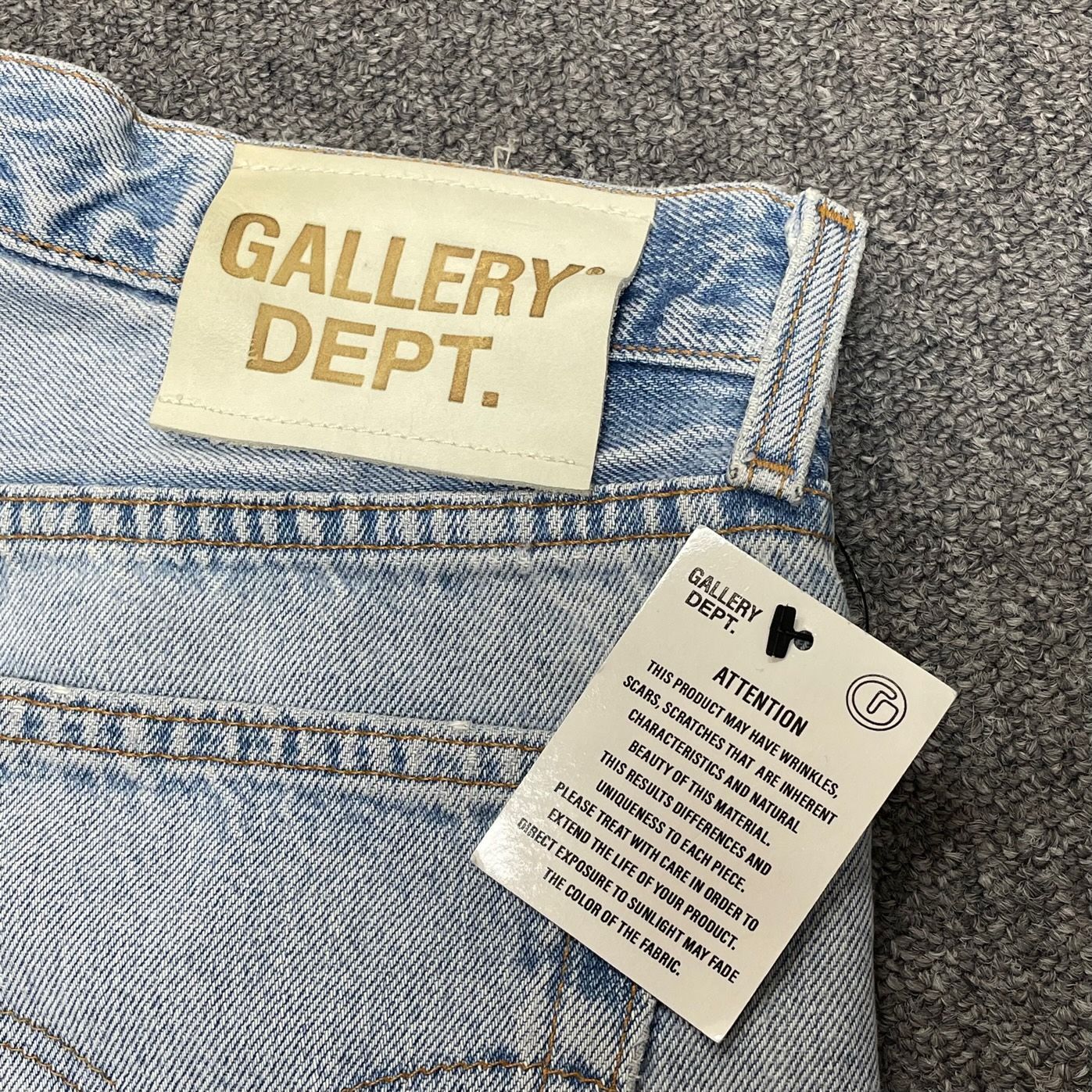 美品 GALLERY DEPT LEVI'S 再構築 ダメージ クラッシュ フレア デニム