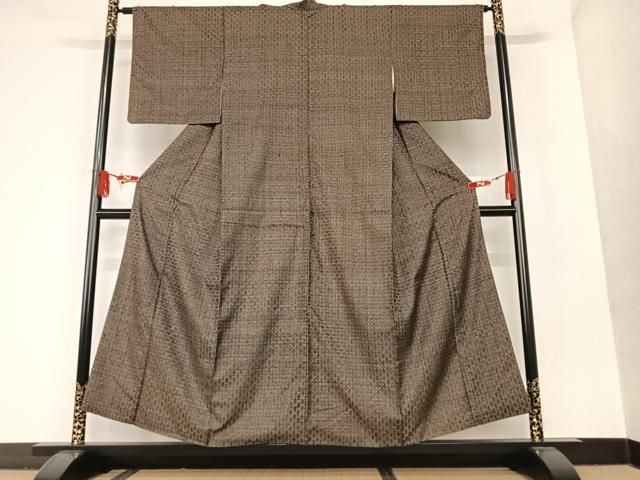 平和屋着物○本場大島紬 龍郷絣 秋名バラ 正絹 逸品 AAAT0647zg - メルカリ 