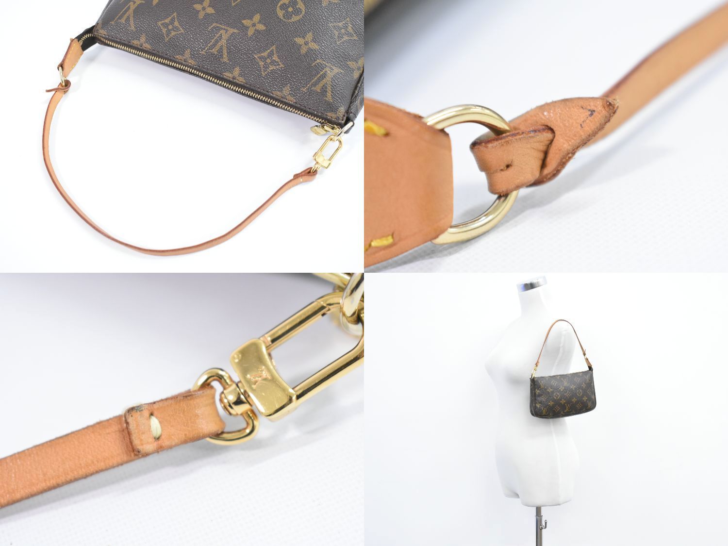 本物 ルイヴィトン LV LOUIS VUITTON ポシェットアクセソワール ...