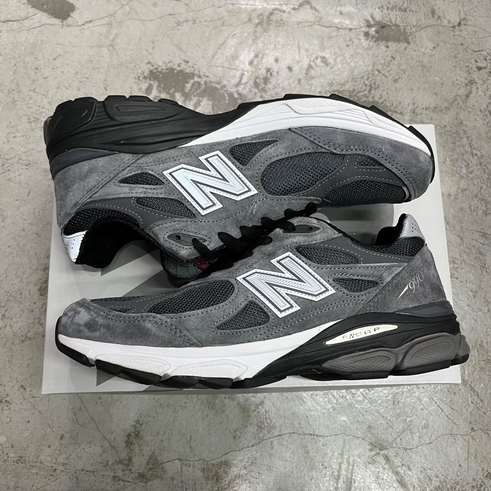 国内正規 United Arrows New Balance 990V3 コラボ スエード 