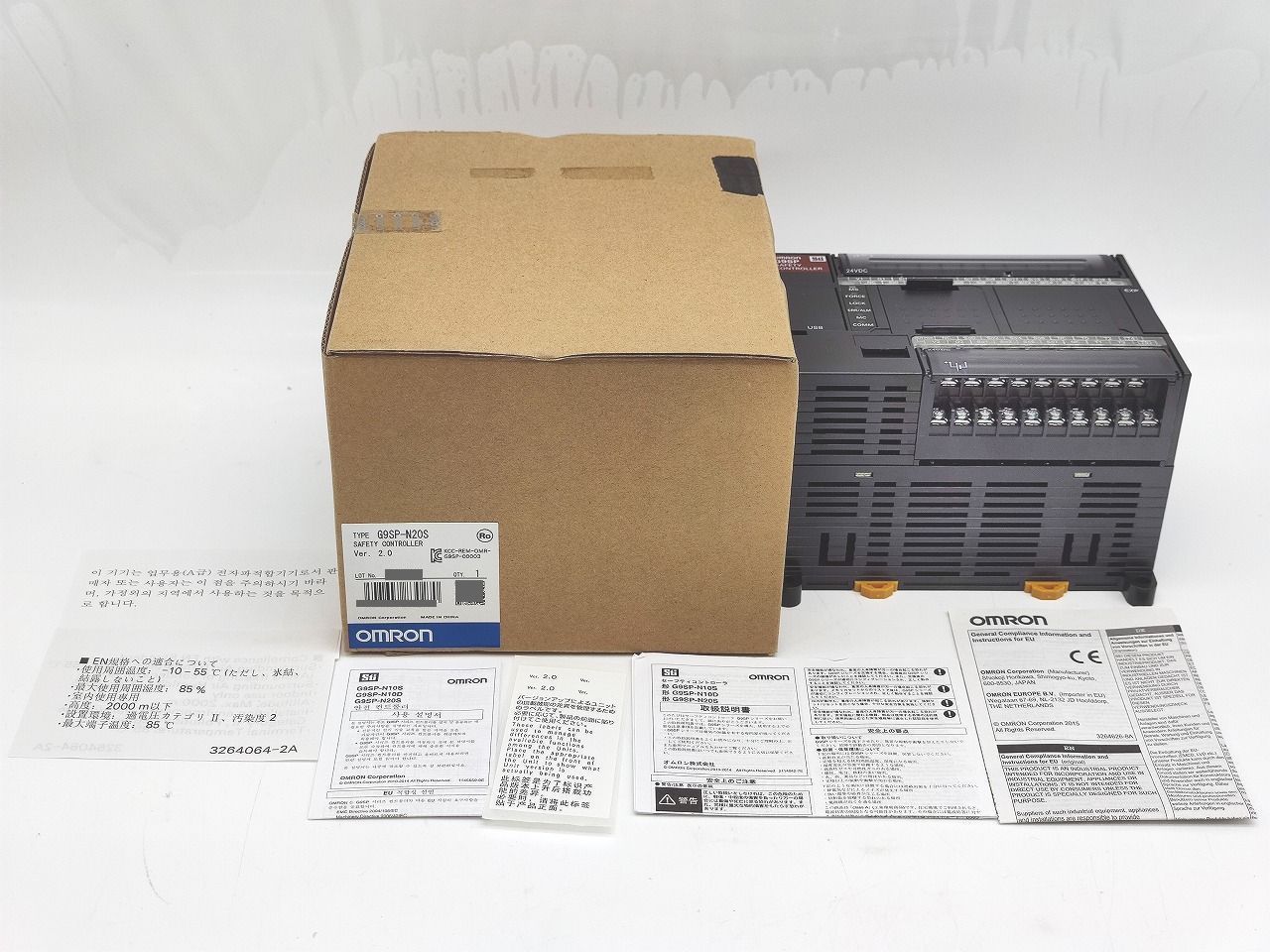 インボイス対応 箱マジック書込いたみあり箱 み オムロン OMRON G9SP-N20S Ver.2.0