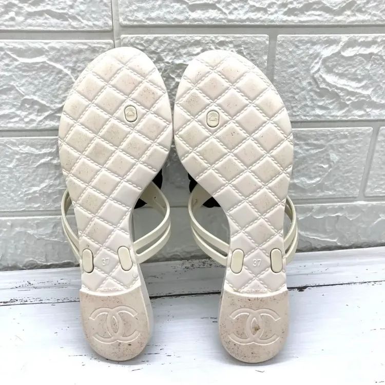 極美品❣️ シャネル CHANELカメリア CCココマーク トング