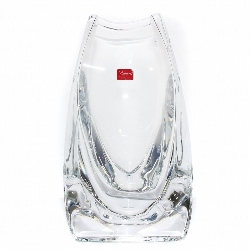 バカラ Baccarat マサイ フラワーベース 花瓶 クリスタルガラス クリア