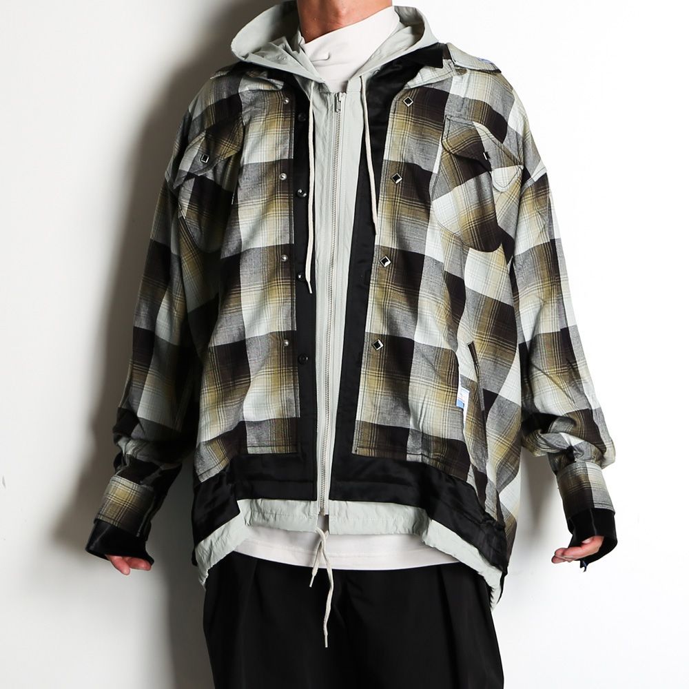 yasu127jp　メンテ Maison MIHARA YASUHIRO - Triple Layered Original Check