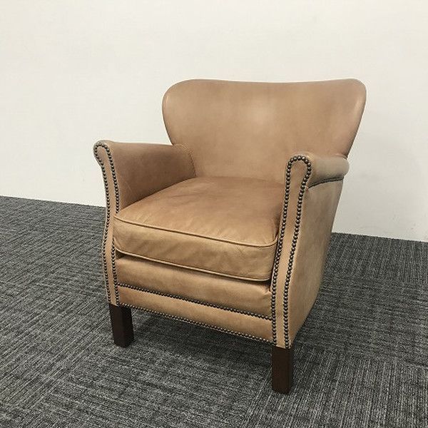 アスプルンド HALO プロフェッサー ティノシーキャメル 1人掛けソファ HALO（ハロー）PROFESSOR ARM CHAIR TINOSSI CAMEL レザー