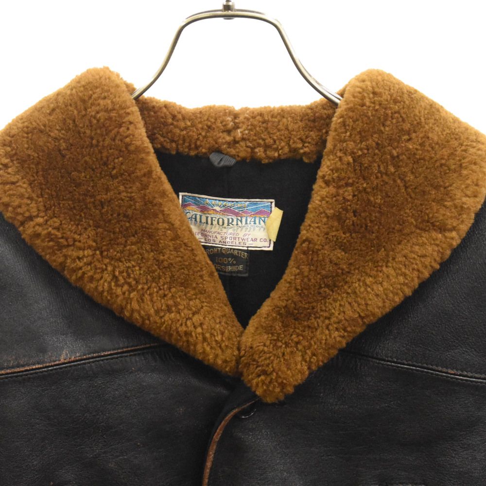 東洋エンタープライズ　カリフォルニアン　ホースハイドカーコート　38 東洋エンタープライズ (トウヨウエンタープライズ) CALIFORNIAN