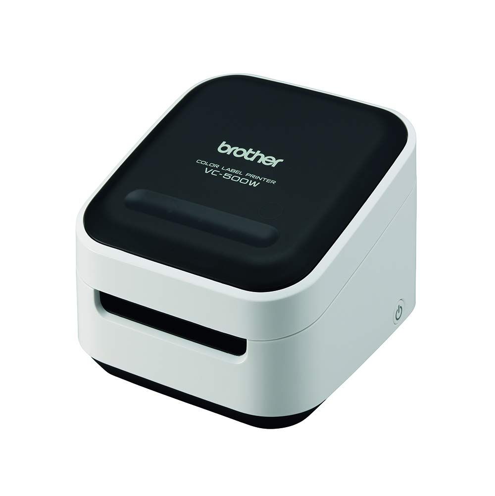 新着商品 フル 印刷|オリジナルラベル|PC スマホ接続|オート ハーフカット機能搭載|USB 無線LAN対応 VC-500W 感熱 ラベルプリンター ブラザー