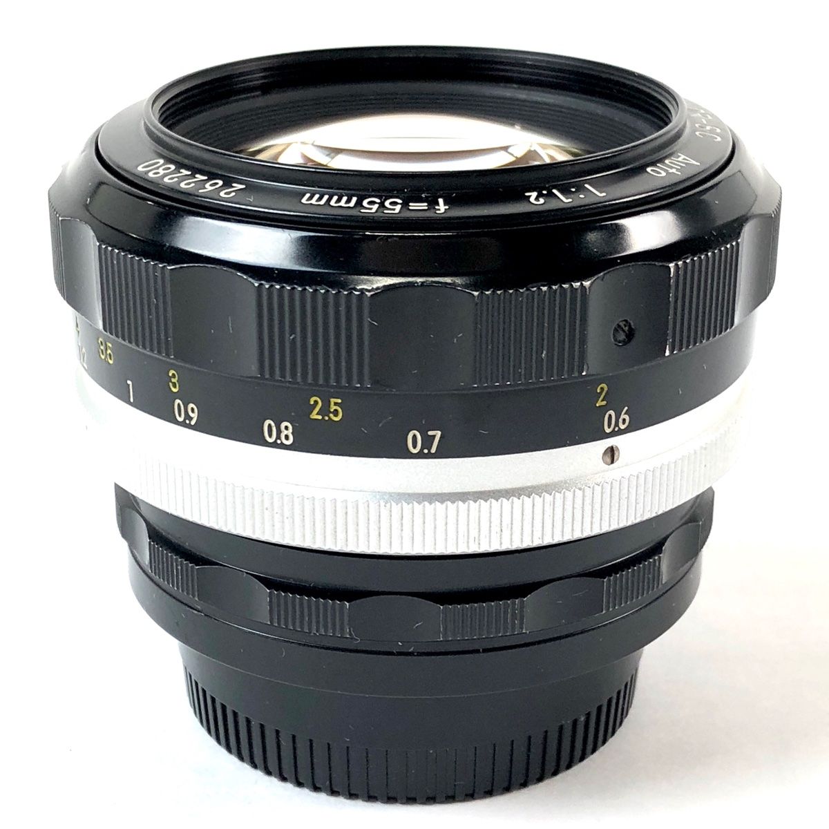 ニコン Nikon NIKKOR-S.C Auto 55mm F1.2 非Ai 一眼カメラ用レンズ（マニュアルフォーカス） 【中古】 - メルカリ