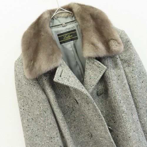 レリアン Leilian カシミヤ ミンク ファー コート アウター
