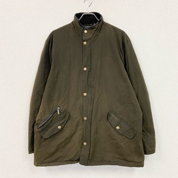 古着 used Barbour バブアー Prestbury Jacket プレストベリージャケット オイルドジャケット カーキ XXLサイズ