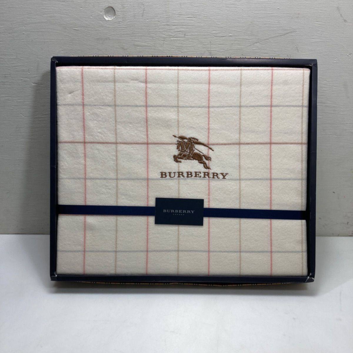 ☆Burberry バーバリー 箱入り未使用 ソフトコットンシーツ VLC3553022 