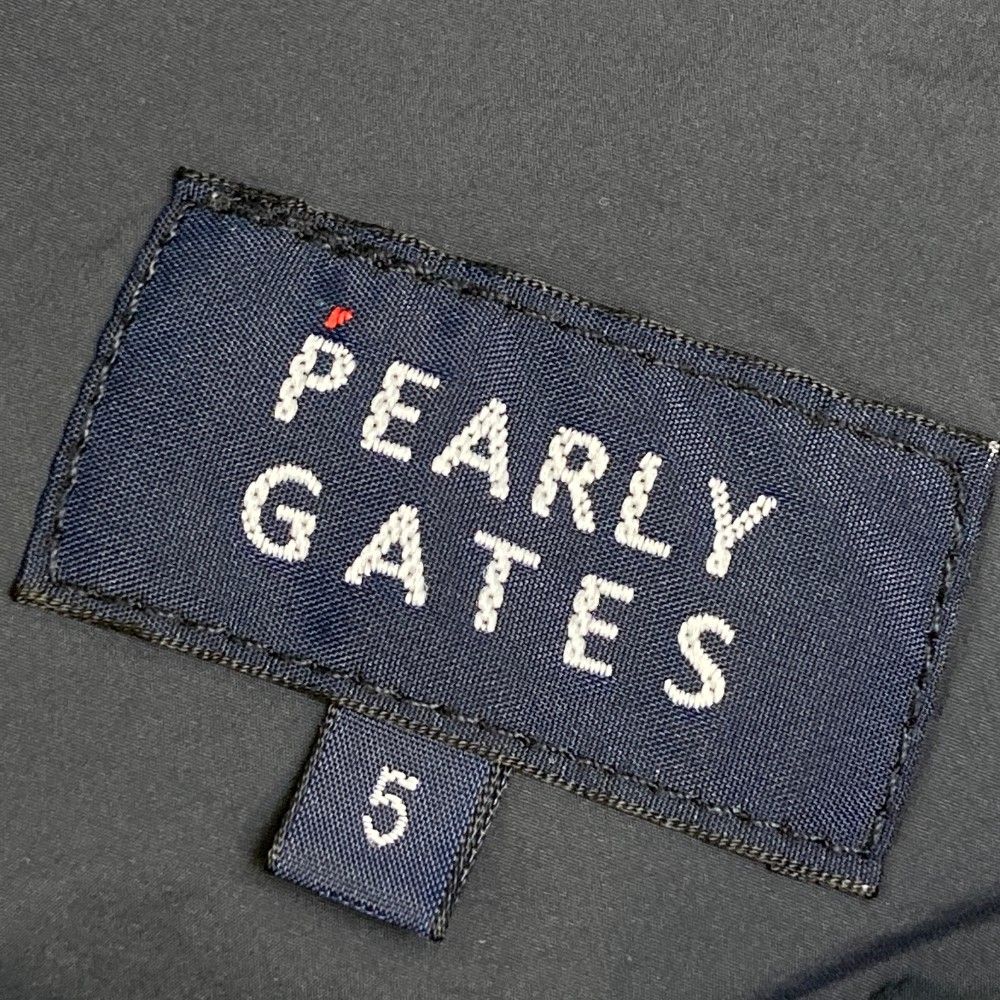 サイズ：5 PEARLY GATES パーリーゲイツ  中綿パンツ 総柄 ネイビー系 [240101427009] ゴルフウェア メンズ ストスト サイズ：5 PEARLY GATES パーリーゲイツ 中綿パンツ 総柄