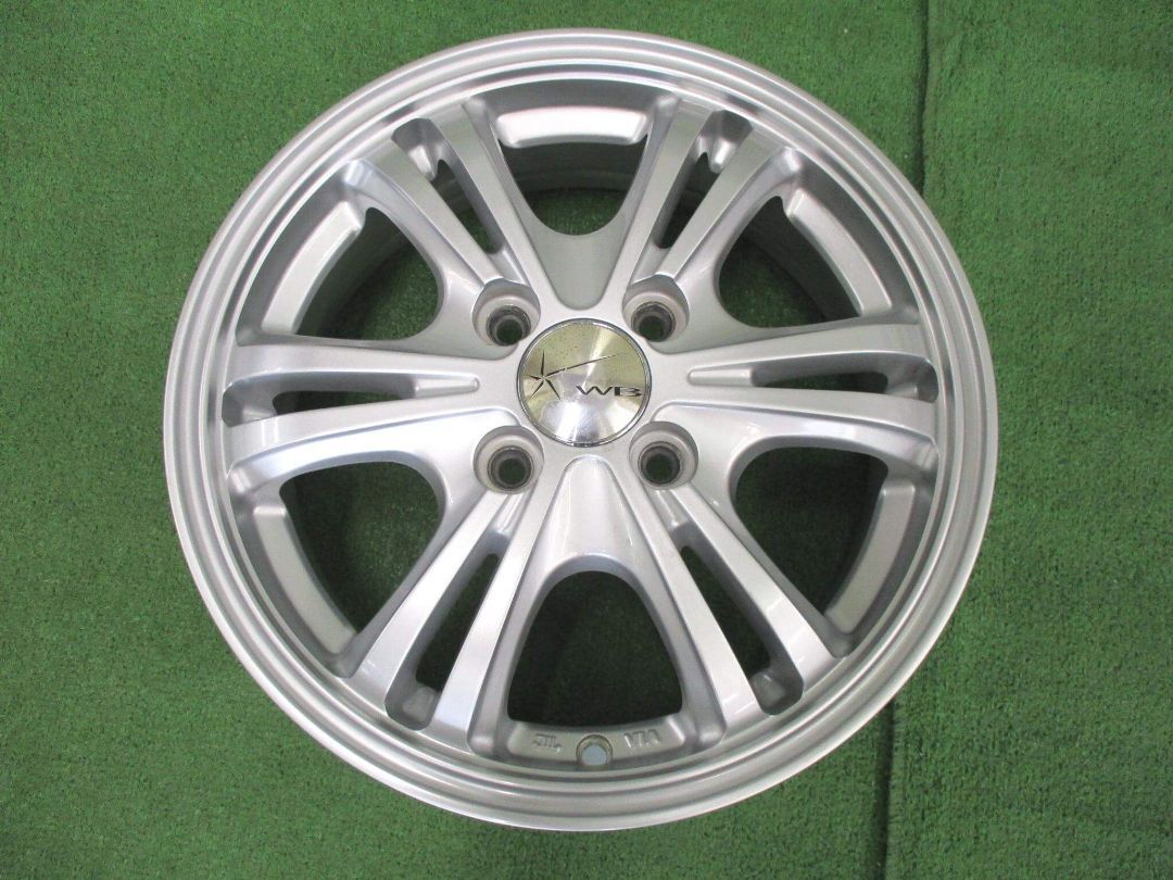 WB 4.5J-14 4H100 44 N-BOX タント スペーシアなど ホイール 4本 Y95 大和店