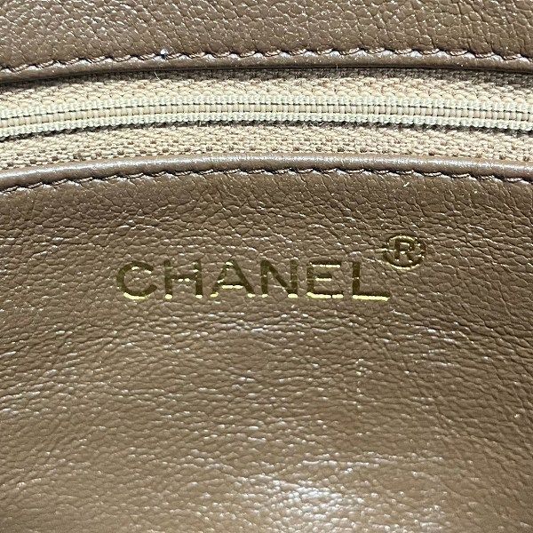 シャネル CHANEL マトラッセ フリンジ ベージュ ココマーク シャネル CHANEL マトラッセ フリンジ ベージュ ココマーク