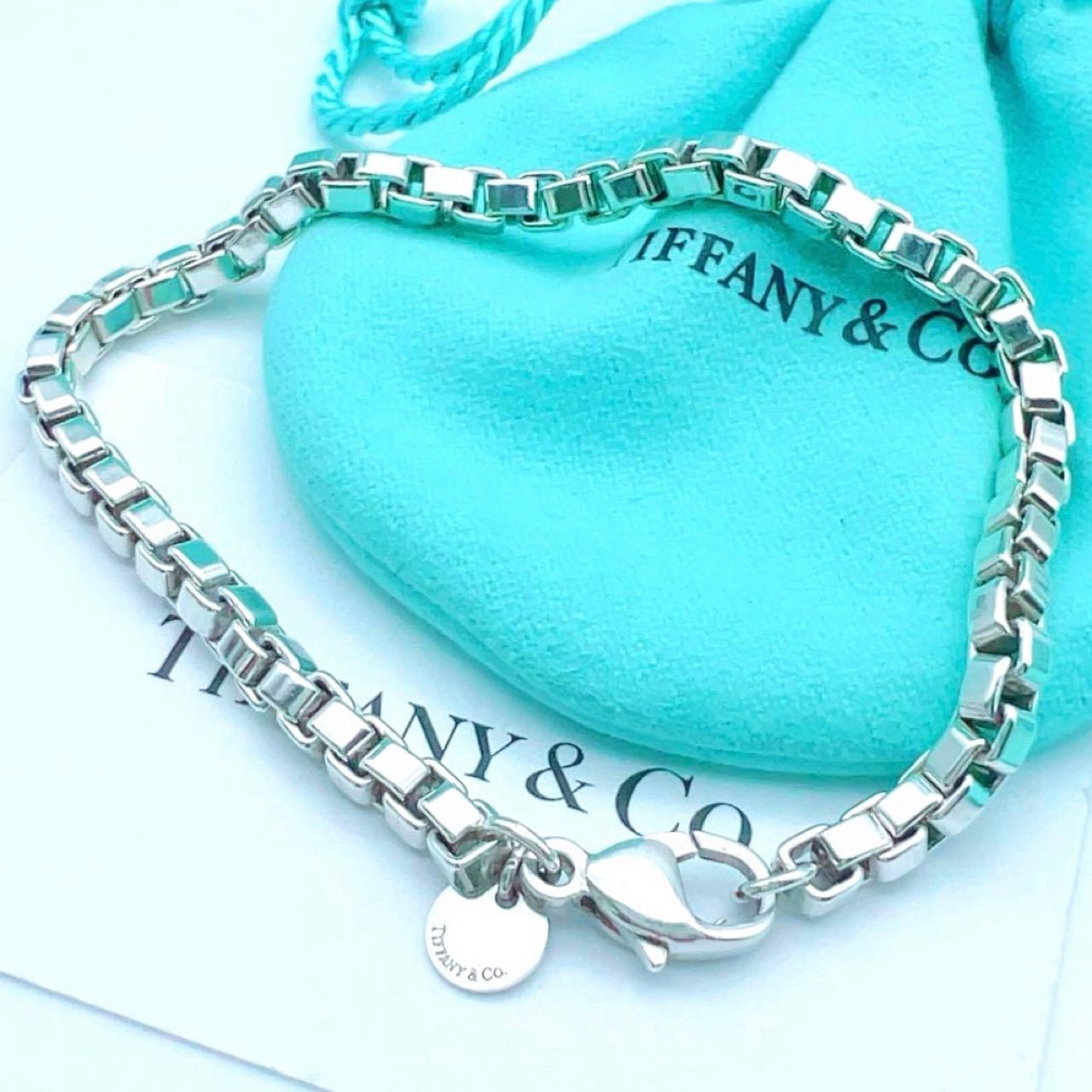 極美品✨Tiffanyティファニーブレスレットベネチアン