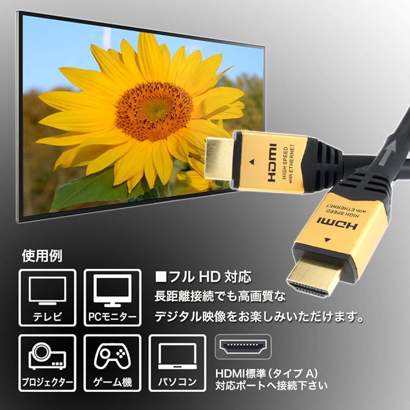 イコライザー付き HDMIケーブル