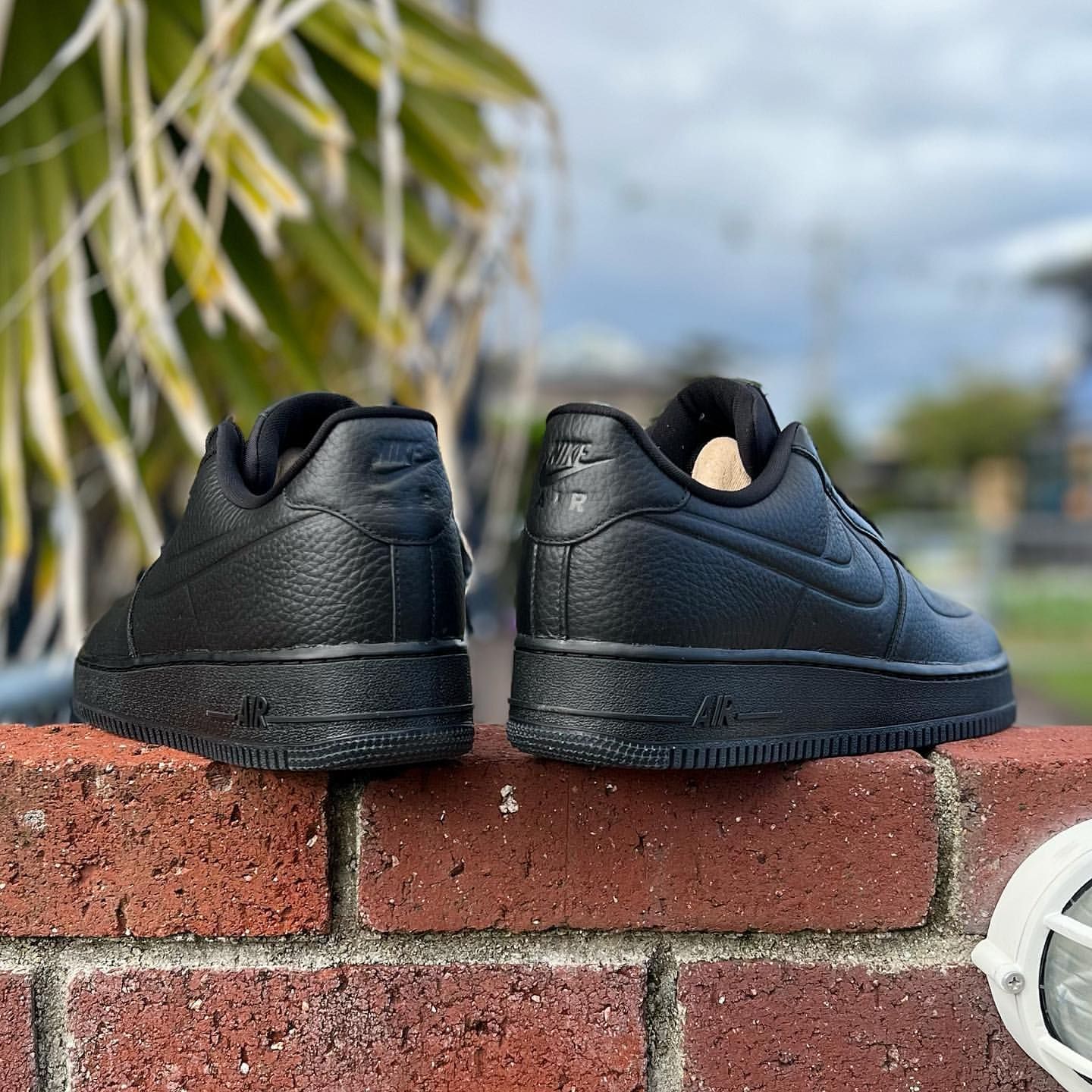 NIKE AIR FORCE 1 LOW WATERPROOF 'BLACK' ナイキ エア フォースワン スニーカー ウォータープルーフ  【MEN'S】 black/black-clear FB8875-001 - メルカリ