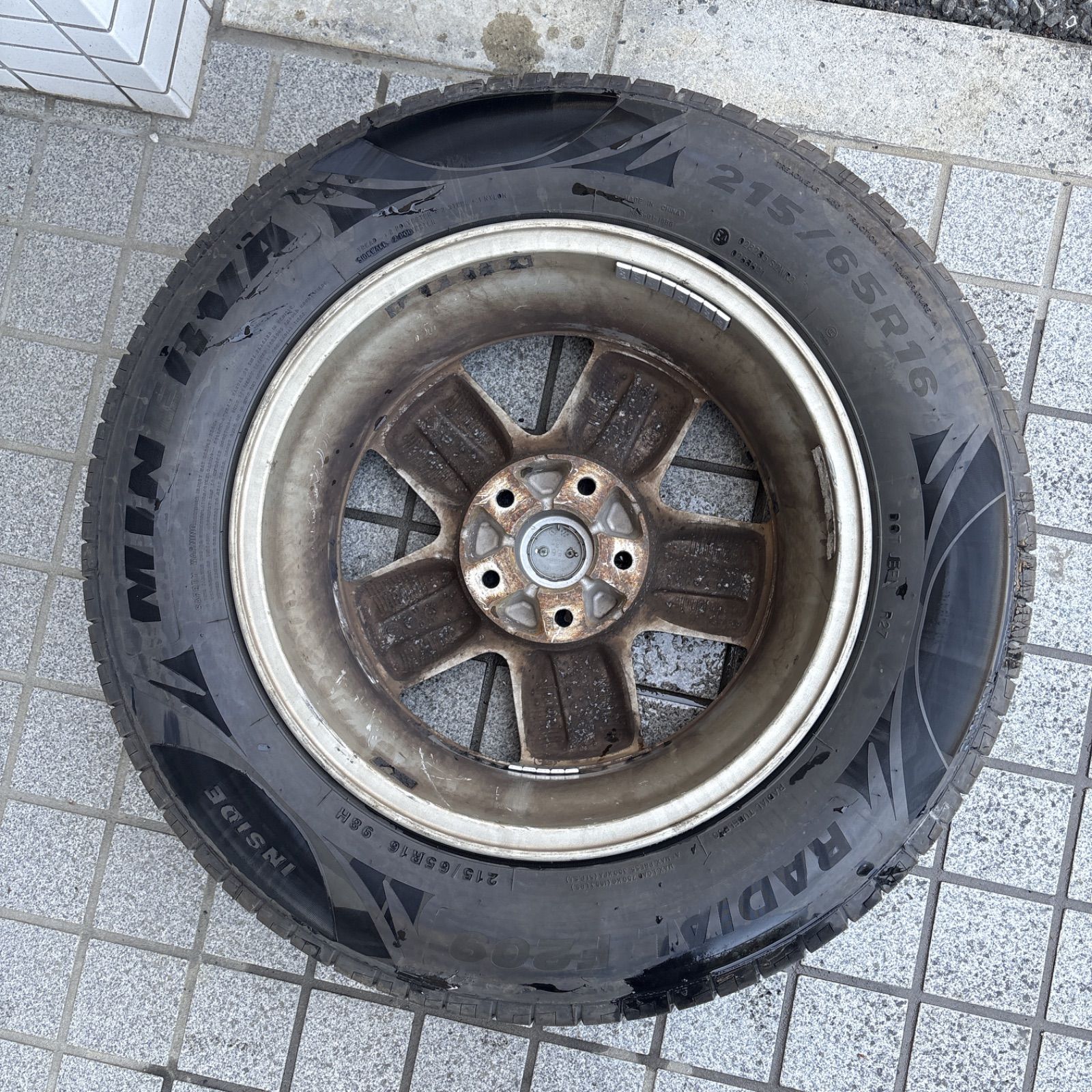 日産 ニッサン エクストレイル 純正ホイール 16×6.5j 215/65r16 - メルカリ