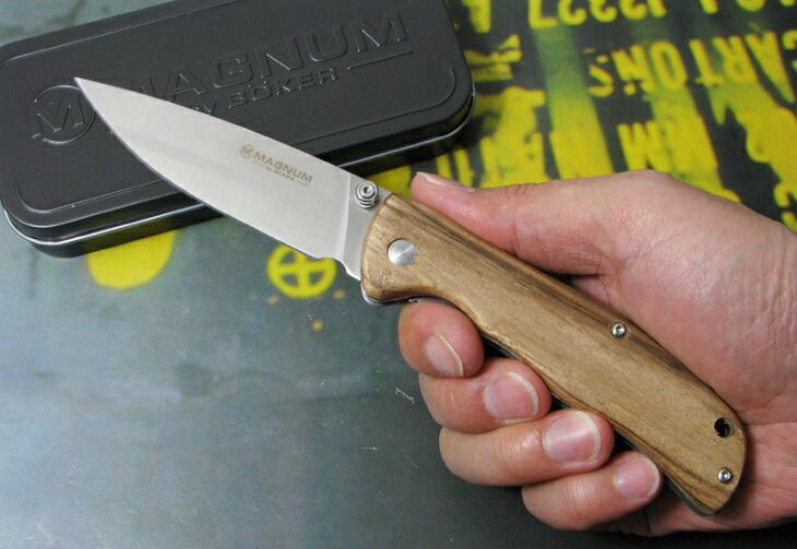 SALE，送料無料 ●● ボーカー マグナム 01EL605 バックパッカー フォールディングナイフ BOKER【日本正規品】【メール便発送可】 (サバゲー) その他