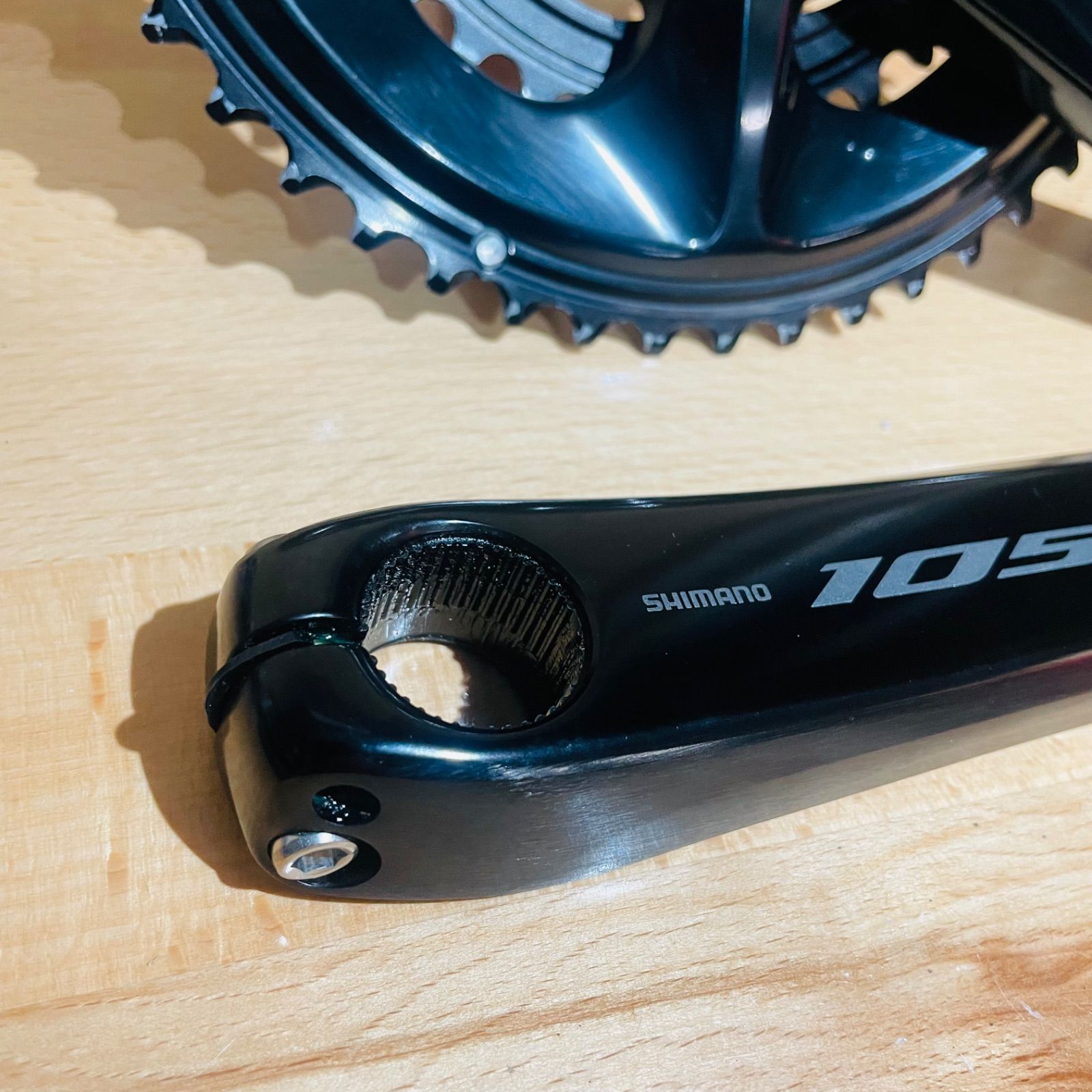 美品】 シマノ 105 FC-R7100 12S 170mm 50-34T クランクセット