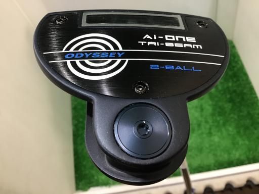 オデッセイ Ai-ONE TRI-BEAM 2-BALL CS 34インチ パター PT STROKE LAB 90 スチール フレックスその他 メンズ 男性用 右利き 右用 Dランク ゴルフクラブ