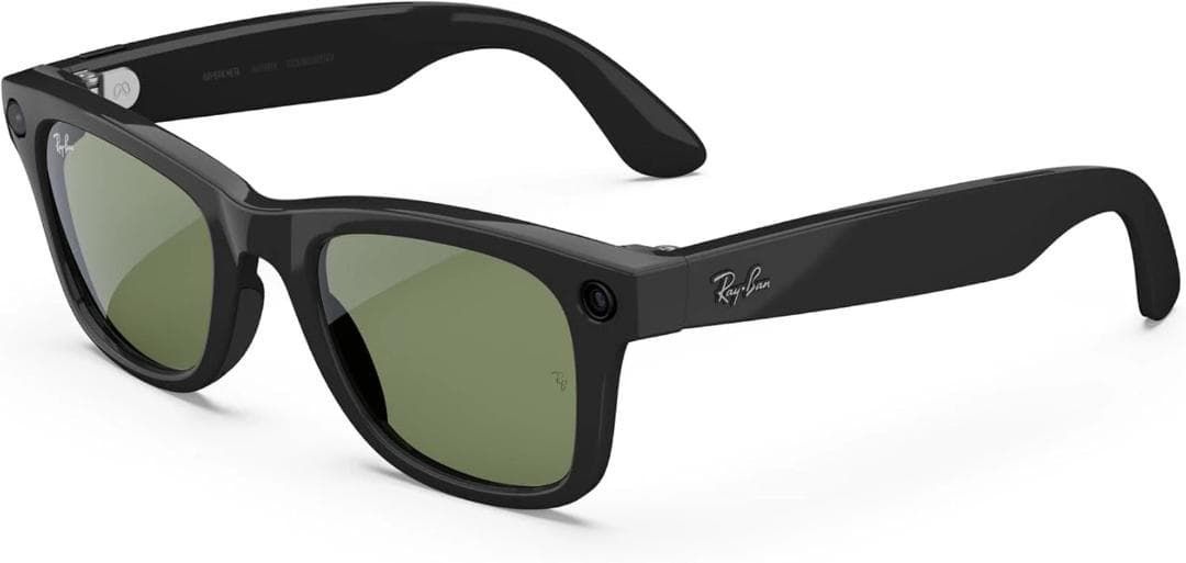 Rayban meta Wayfarer Gen2 調光 ラージ レイバン メタ サングラス シャイニーブラック G15グリーン sunglass large gen2 第2世代