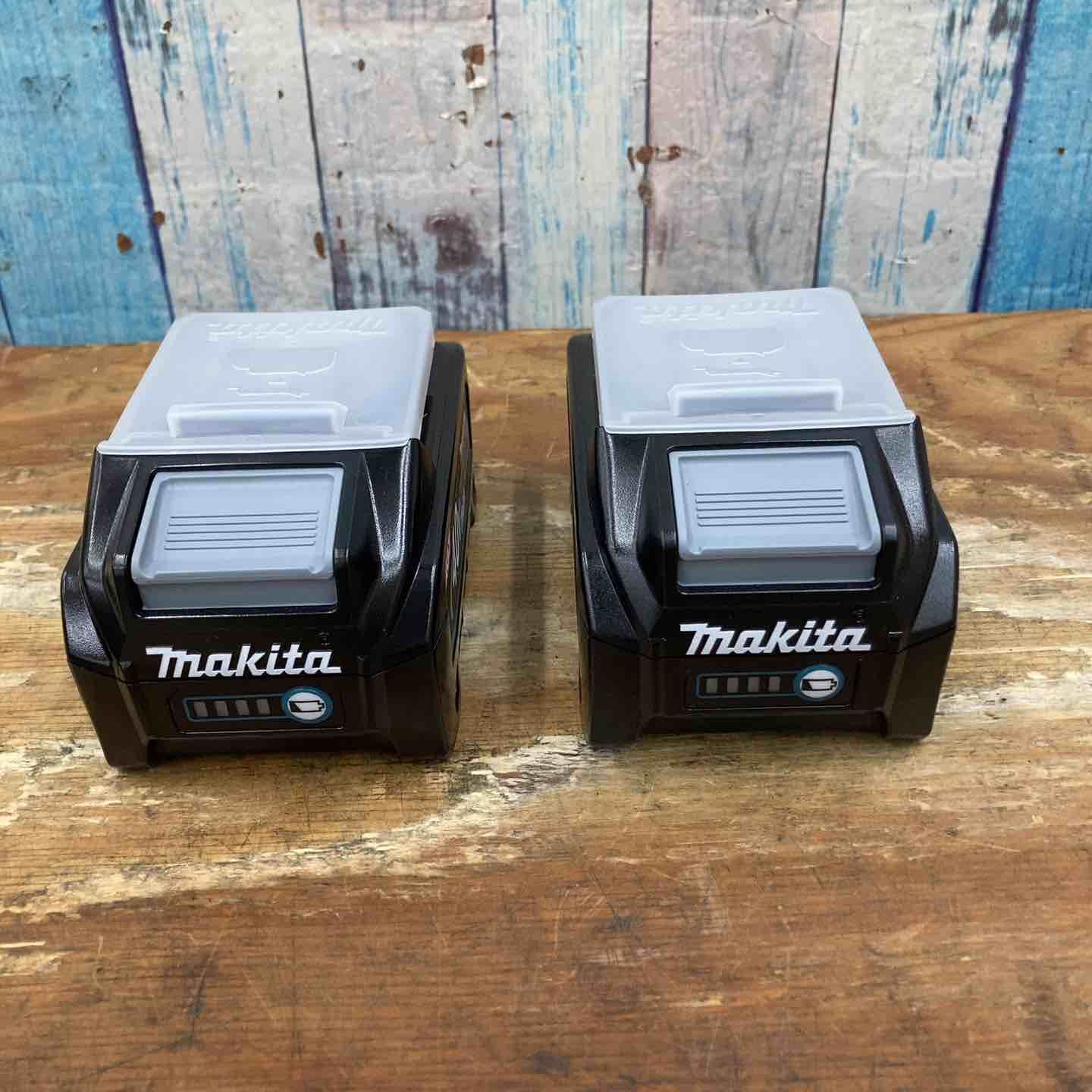 純正 マキタ makita リチウムイオンバッテリー 40Vmax 4.0Ah BL4040 純正品 2点セット 柏店