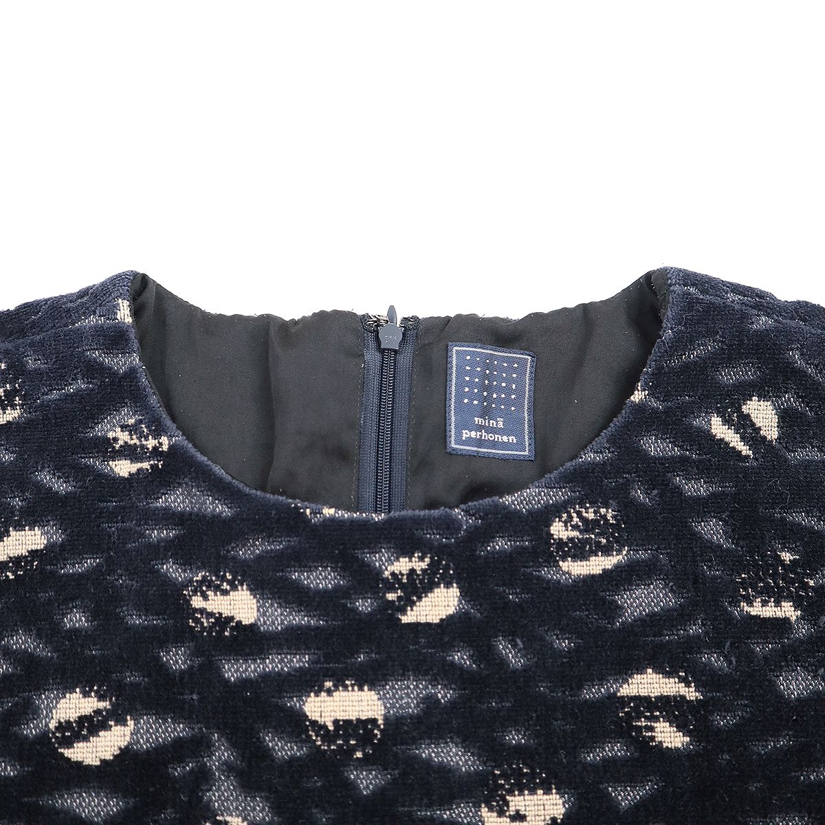 mina perhonen ミナペルホネン coppice パイルジャガードワンピース 