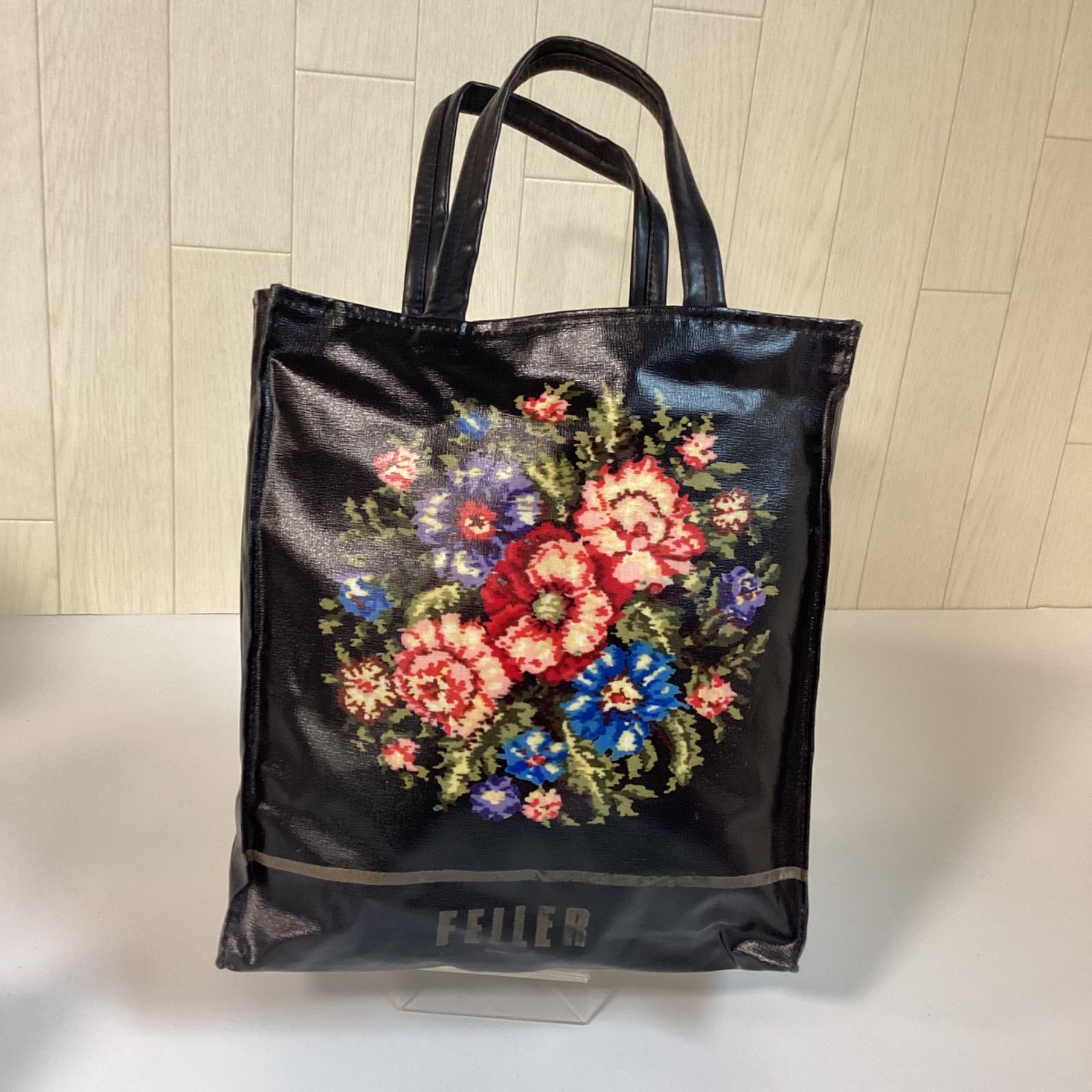 フェイラー FEILER 花柄ミニトートバッグ …e.s - メルカリ