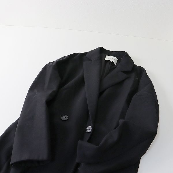 ENFOLD 2019ss コートドレス　ブラック　38