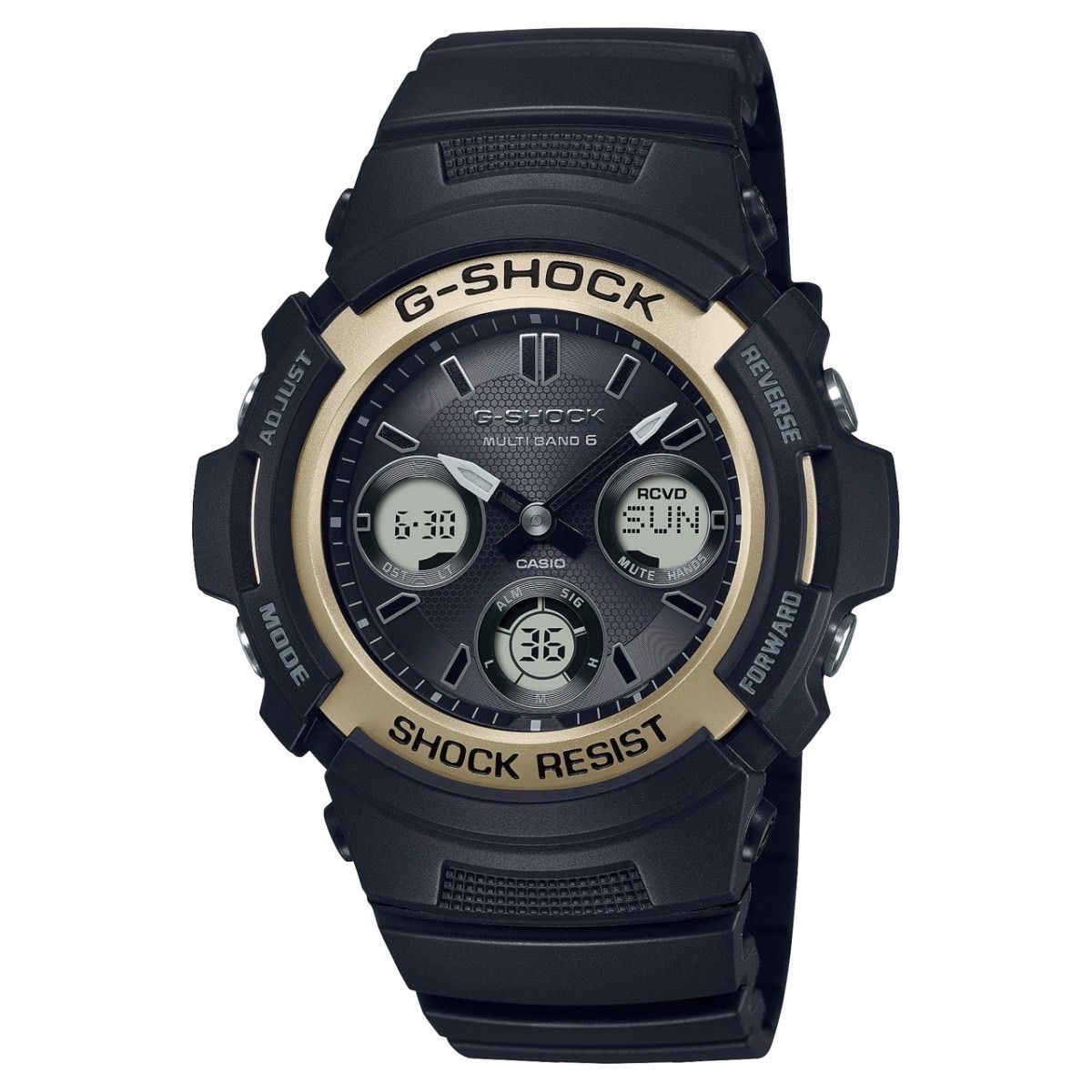 極美品 G-SHOCK AWG-M100SBW 電波ソーラー ブラック ホワイト 楽天市場】Gショック G-SHOCK ジーショック 電波 ソーラー