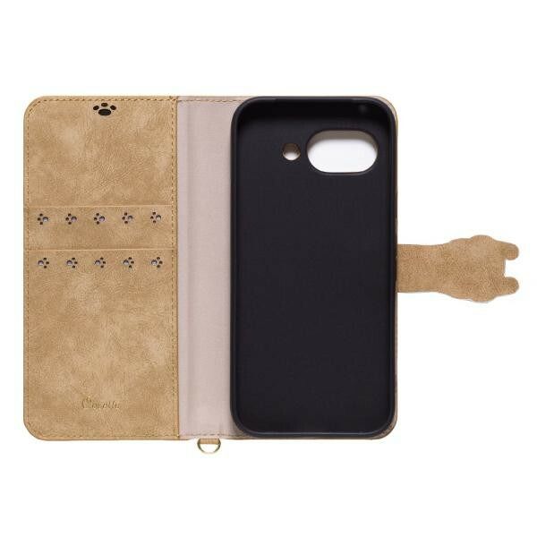 GooglePixel9a専用手帳型ケース New Cocotte Beige GP9a-COT05 Cocotte New Google 対応 NATURALdesign Pink