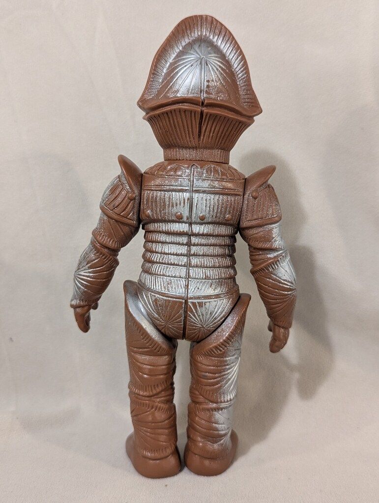 ブルマァク ボーグ星人 当時物 ソフビ 美品 シルバー多め マルサン