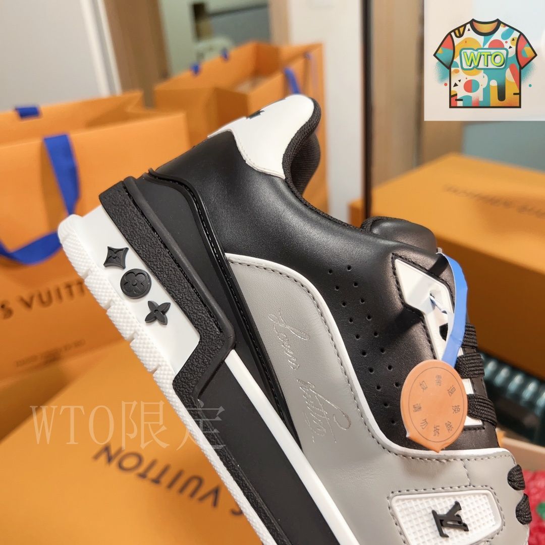 【LV◆カジュアル♡】 Louis Vuitton スニーカー Louis Vuitton LV Trainer スニーカー カジュアルシューズ36-2