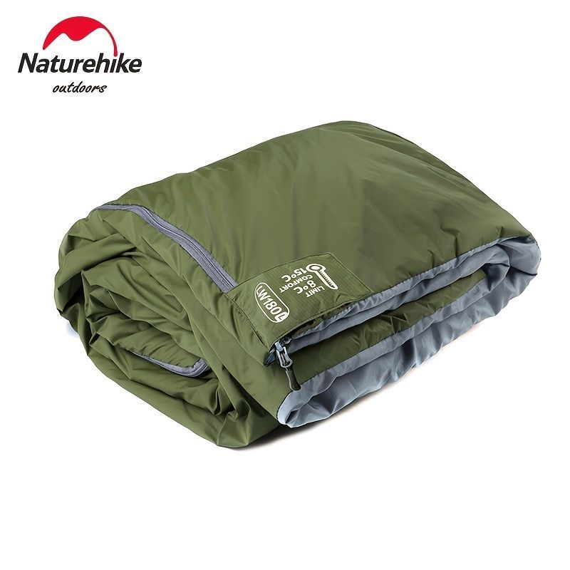Naturehike 寝袋 超軽量 LW180 防水 コットン寝袋 夏 キャンプ Naturehike LW180Nature寝袋洗える コンパクト 軽量 3.5シーズン