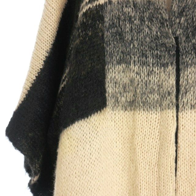 ドリスヴァンノッテン DRIES VAN NOTEN アルパカウール ロング ニットカーディガン 半袖 M マルチカラー レディース DRIES VAN NOTEN - DRIES VAN NOTEN / ドリスヴァンノッテン