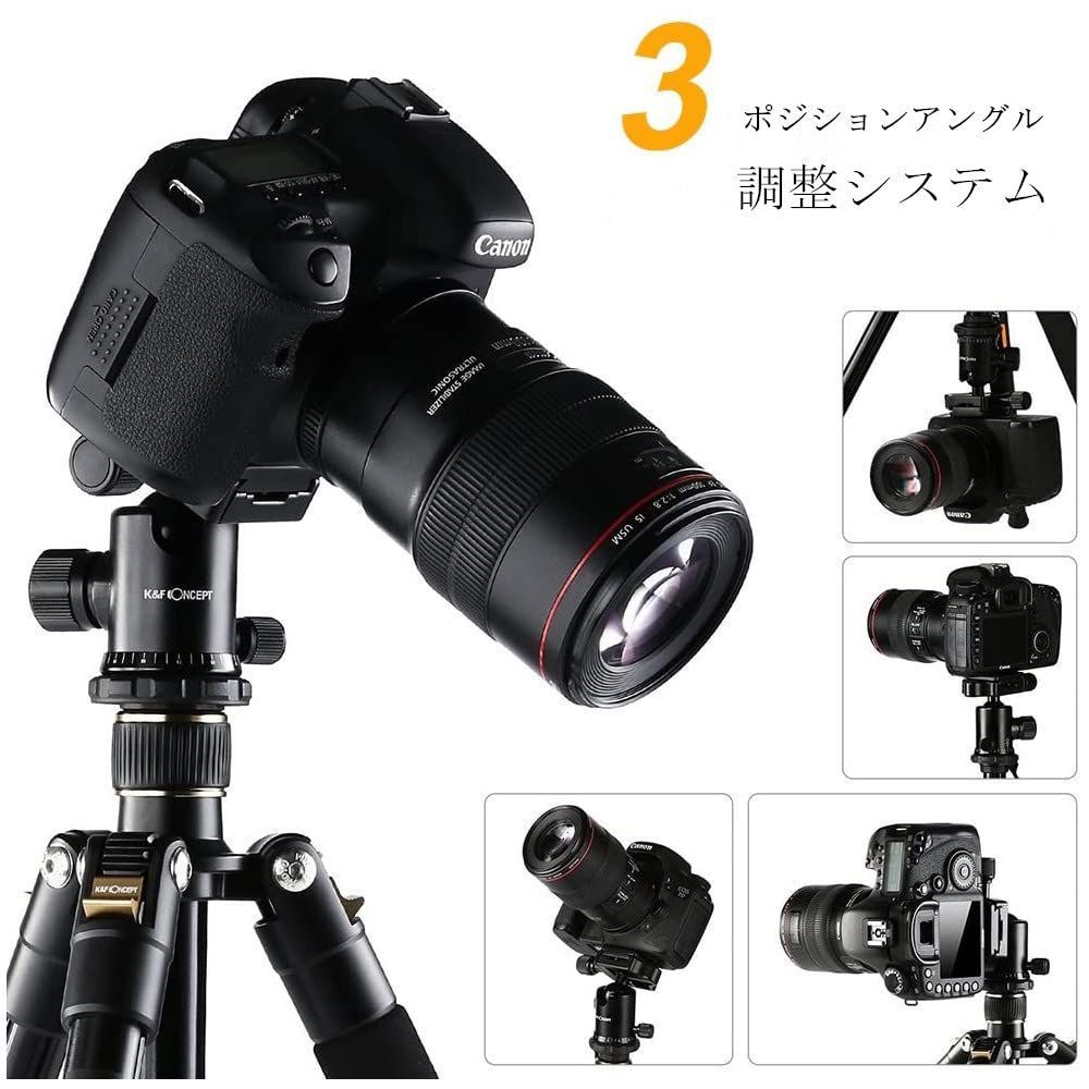 数量限定】自由雲台 4段 アルミ製 ボールヘッド コンパクト クイック 