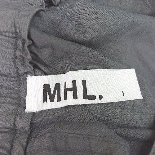 ◇ ⊇ MHL. エムエイチエル チノパンツ サイズ1 ダークグレー レディース E  【1409240029212】